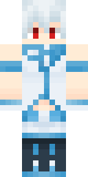 Icy Snowdrift Princess Minecraft skin