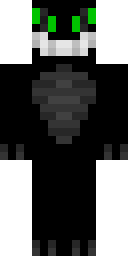Emerald Eyed Shadow Minecraft skin