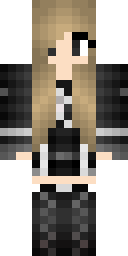 Ashen Locks Gothling Minecraft skin