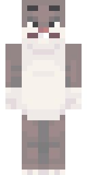 Fluffy Snow Bear Minecraft skin