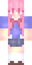 Blush Petal Cutie Minecraft skin