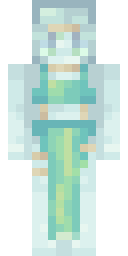 Seafoam Spirit Minecraft skin