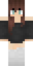 Casual Brunette Chic Minecraft skin