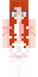 Ginger Flame Maiden Minecraft skin
