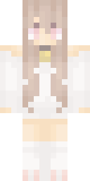 Pale Silk Angel Minecraft skin