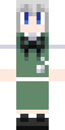 Maid Silver Minecraft skin