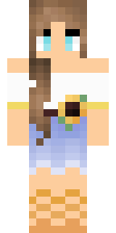 Sunlit Braid Sweetheart Minecraft skin