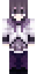 Violet Hooded Wraith Minecraft skin