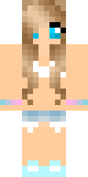 Ocean Eyed Sweetheart Minecraft skin