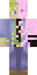 Blossom Coat Wanderer Minecraft skin
