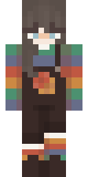 Crochet Patch Girl Minecraft skin