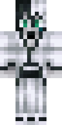 Silver Frostkin Minecraft skin