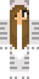 Kitty Knit Girl Minecraft skin