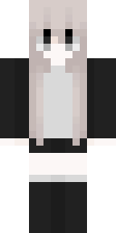 Gray Kitty Blob Minecraft skin