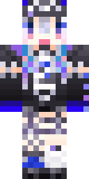 Frost Rune Sorceress Minecraft skin