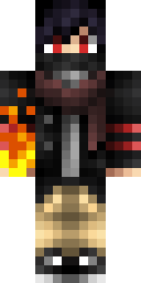 Flame Bearer Ronin Minecraft skin
