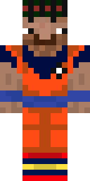 Saiyan Warrior Minecraft skin