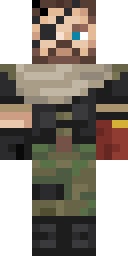 Rugged Camo Soldier Minecraft skin