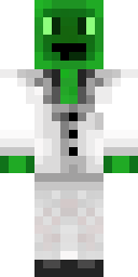 Creeper Scientist Minecraft skin