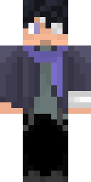 Purple Scarf Rebel Minecraft skin