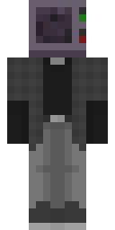 Cloaked Iron Sentinel Minecraft skin