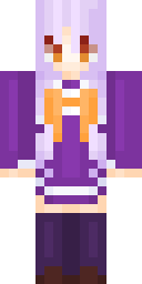 Lavender Priestess Minecraft skin