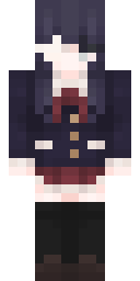 Academy Uniform Girl Minecraft skin