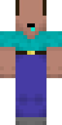 Teal Tunic Wanderer Minecraft skin