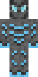 Frost Circuit Golem Minecraft skin