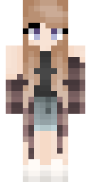Autumn Braid Traveler Minecraft skin