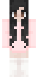 Blush Ribbon Maiden Minecraft skin