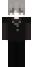 Silver Suit Slick Minecraft skin