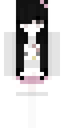 Noir Bow Girl Minecraft skin
