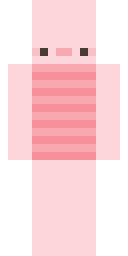 Bubblegum Blank Minecraft skin