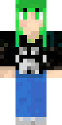 Emerald Bang Rebel Minecraft skin
