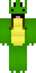 Grinning Dino Minecraft skin