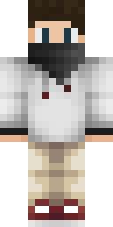 White Robe Warrior Minecraft skin