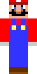 Red Cap Plumber Minecraft skin