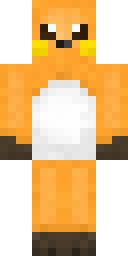 Amber Flame Grin Minecraft skin