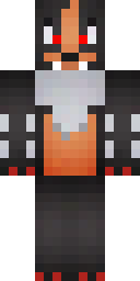 Masked Gray Outlaw Minecraft skin