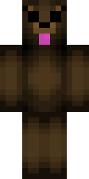 Cocoa Woodland Bear Minecraft skin