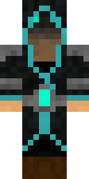 Teal Rune Guardian Minecraft skin
