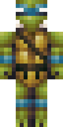 Golden Shell Warrior Minecraft skin