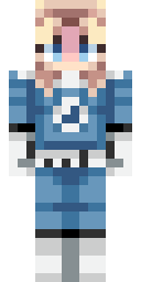 Frost Knight Maiden Minecraft skin