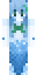 Snowflake Girl Minecraft skin