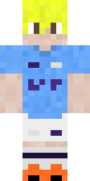 Sky Blonde Kid Minecraft skin