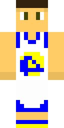 Golden Court Baller Minecraft skin