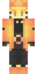 Amber Flame Guardian Minecraft skin