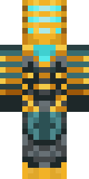 Golden Pharaoh Guard Minecraft skin