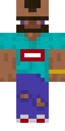 Box Logo Steve Minecraft skin